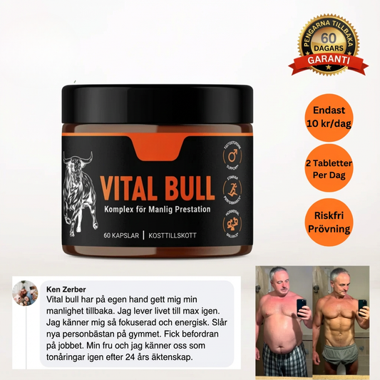 Vital Bull - De tog din energi. Ta tillbaka den nu.